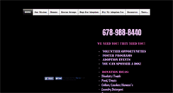 Desktop Screenshot of courtneyscaninecare.com